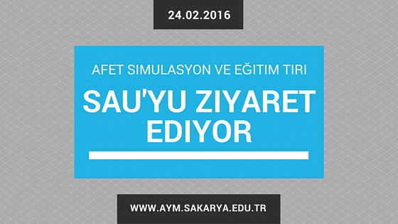 Afet Simulasyon ve Eğitim Tırı